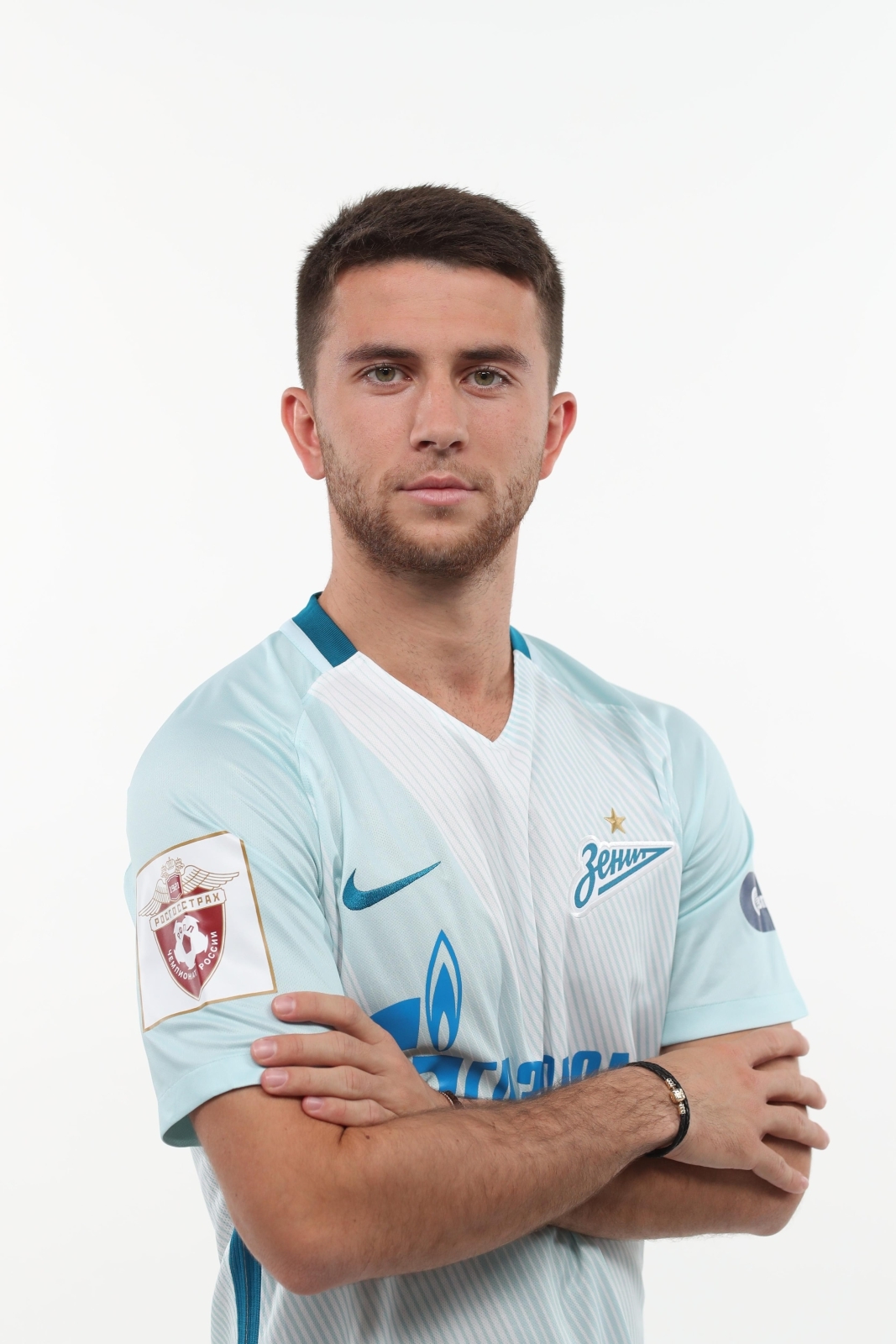 Фотосессия футболистов и тренеров основного состава ФК «Зенит» сезона 2017/2018