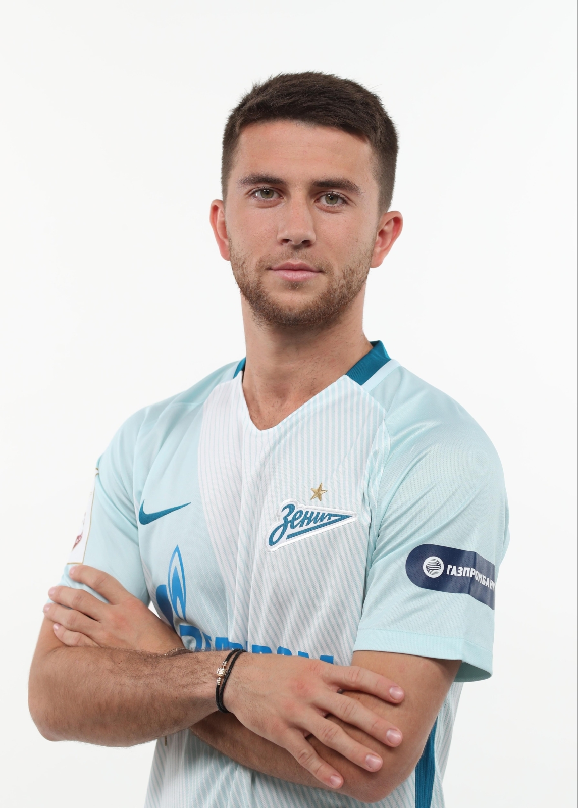 Фотосессия футболистов и тренеров основного состава ФК «Зенит» сезона 2017/2018