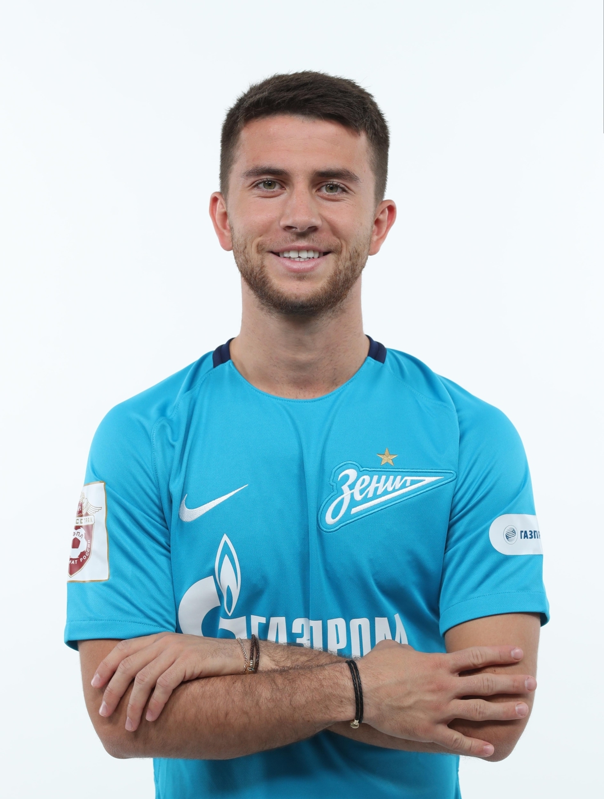 Фотосессия футболистов и тренеров основного состава ФК «Зенит» сезона 2017/2018