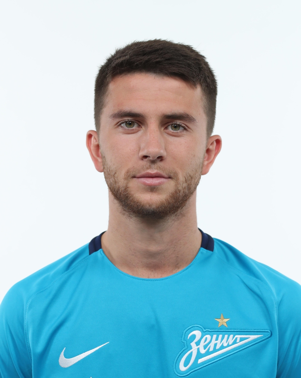 Фотосессия футболистов и тренеров основного состава ФК «Зенит» сезона 2017/2018