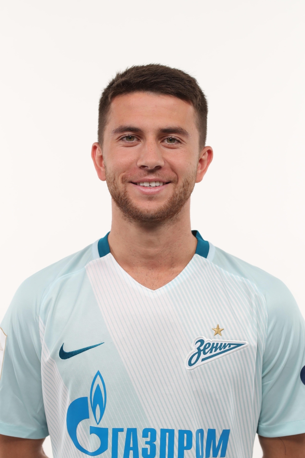 Фотосессия футболистов и тренеров основного состава ФК «Зенит» сезона 2017/2018