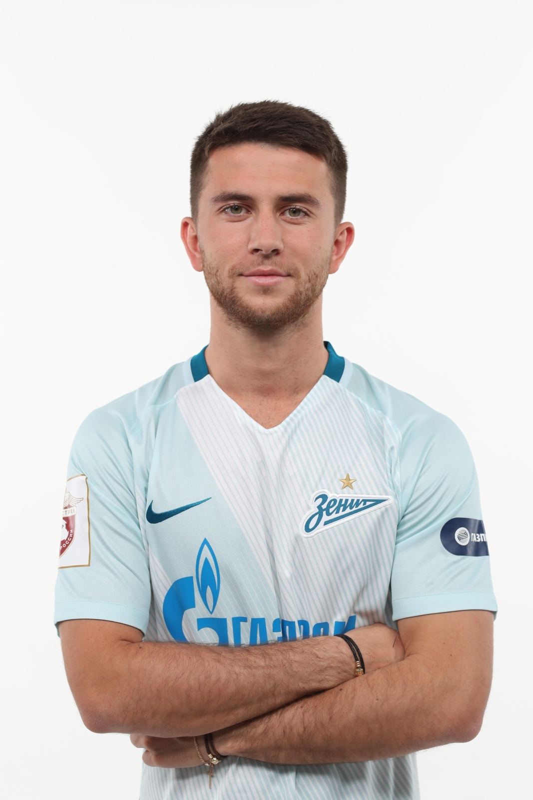 Фотосессия футболистов и тренеров основного состава ФК «Зенит» сезона 2017/2018