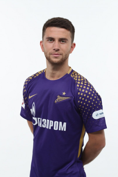 Фотосессия футболистов и тренеров основного состава ФК «Зенит» сезона 2017/2018