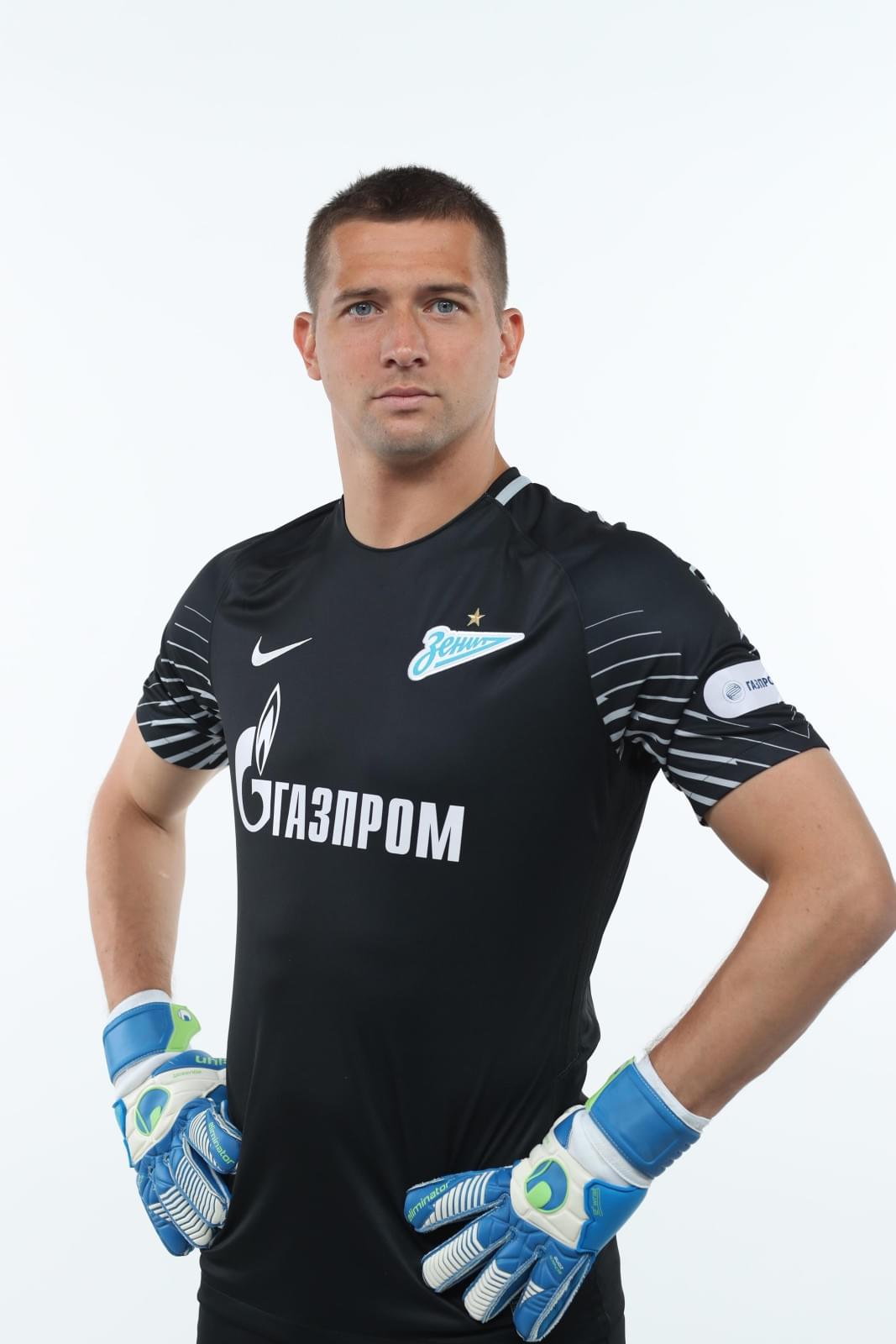 Фотосессия футболистов и тренеров основного состава ФК «Зенит» сезона 2017/2018