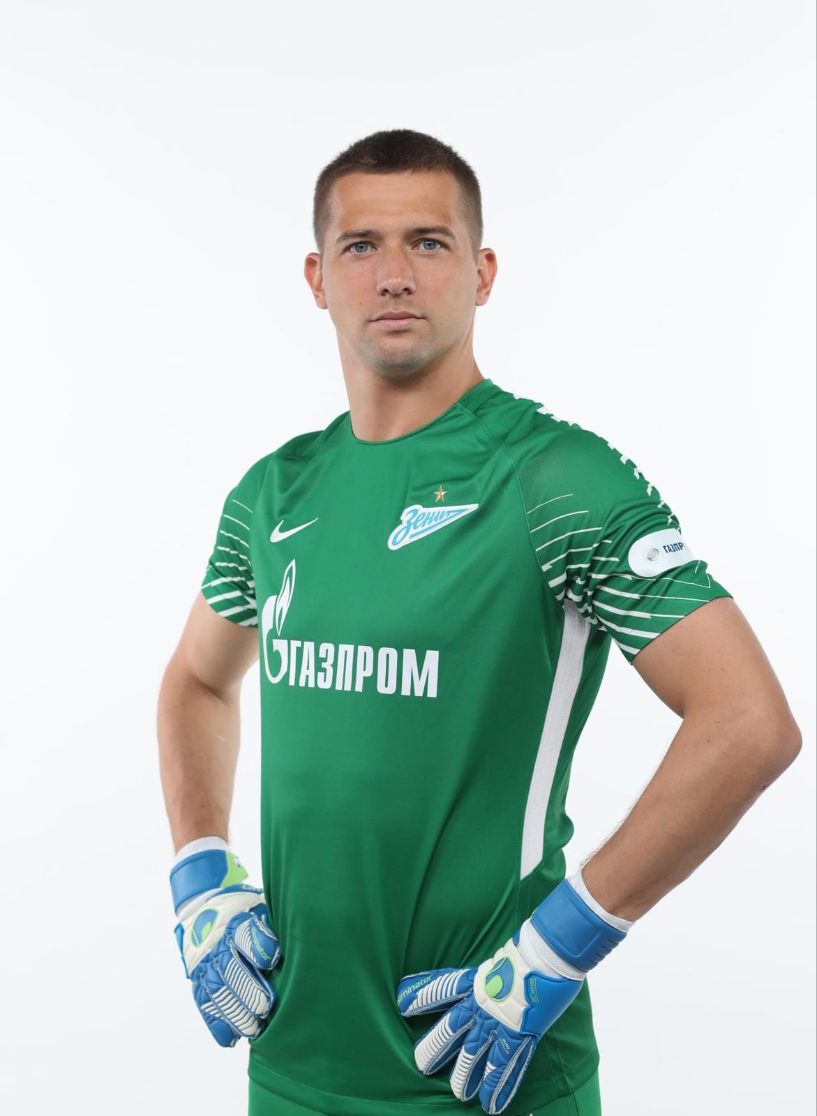 Фотосессия футболистов и тренеров основного состава ФК «Зенит» сезона 2017/2018