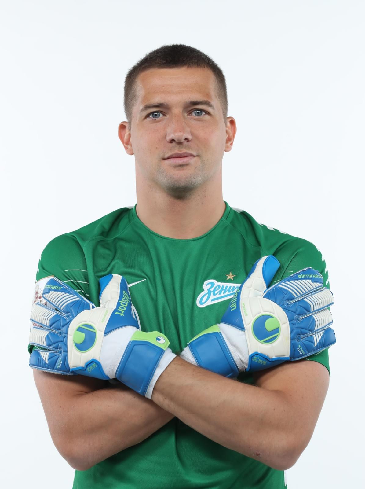 Фотосессия футболистов и тренеров основного состава ФК «Зенит» сезона 2017/2018