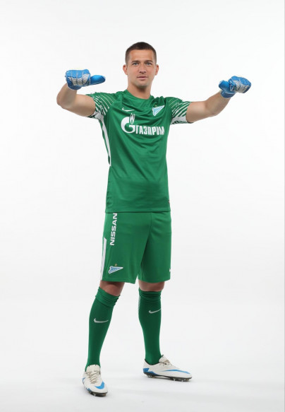 Фотосессия футболистов и тренеров основного состава ФК «Зенит» сезона 2017/2018