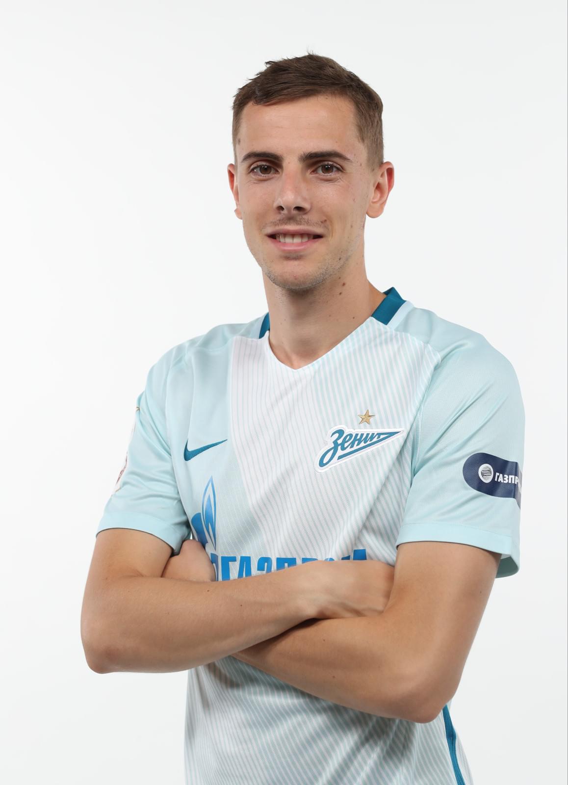 Фотосессия футболистов и тренеров основного состава ФК «Зенит» сезона 2017/2018