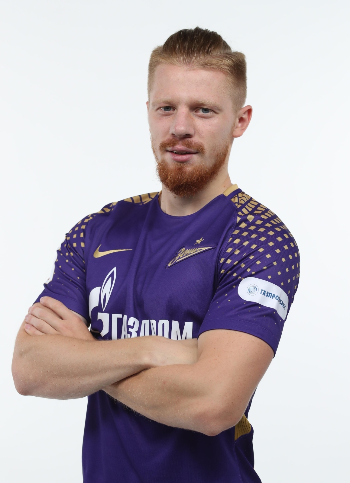 Фотосессия футболистов и тренеров основного состава ФК «Зенит» сезона 2017/2018