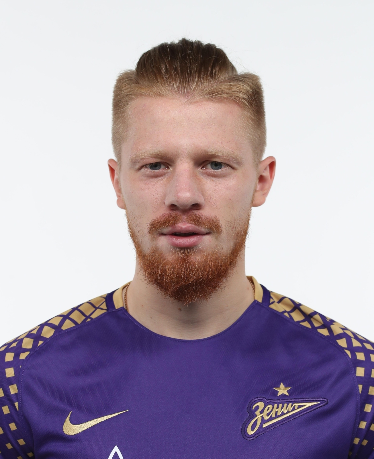 Фотосессия футболистов и тренеров основного состава ФК «Зенит» сезона 2017/2018