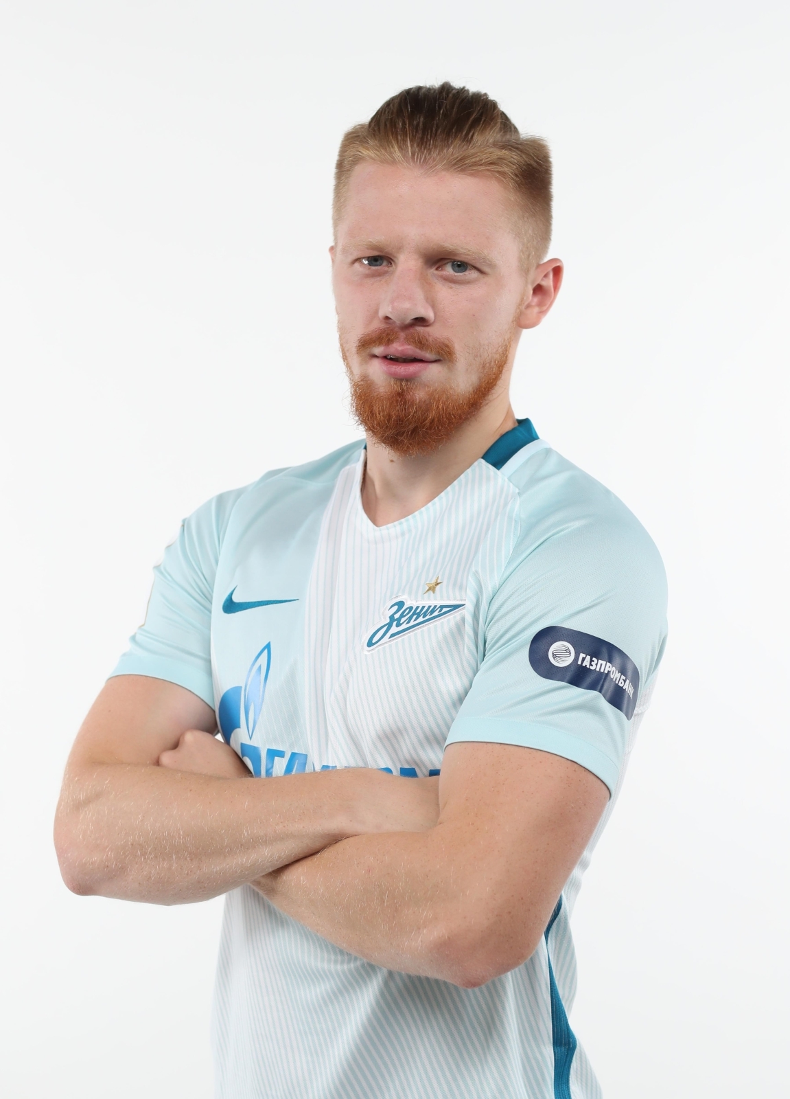 Фотосессия футболистов и тренеров основного состава ФК «Зенит» сезона 2017/2018