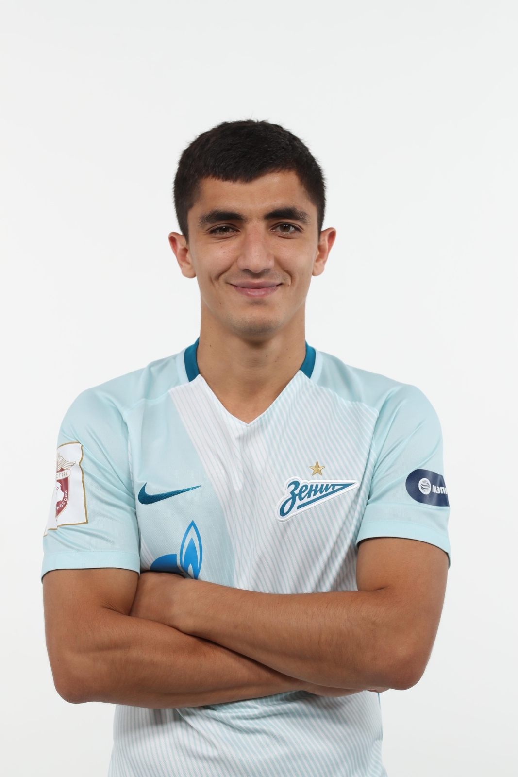 Фотосессия футболистов и тренеров основного состава ФК «Зенит» сезона 2017/2018