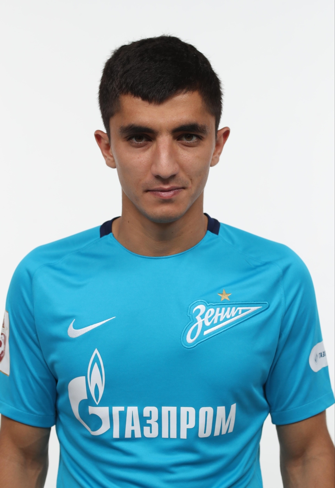 Фотосессия футболистов и тренеров основного состава ФК «Зенит» сезона 2017/2018