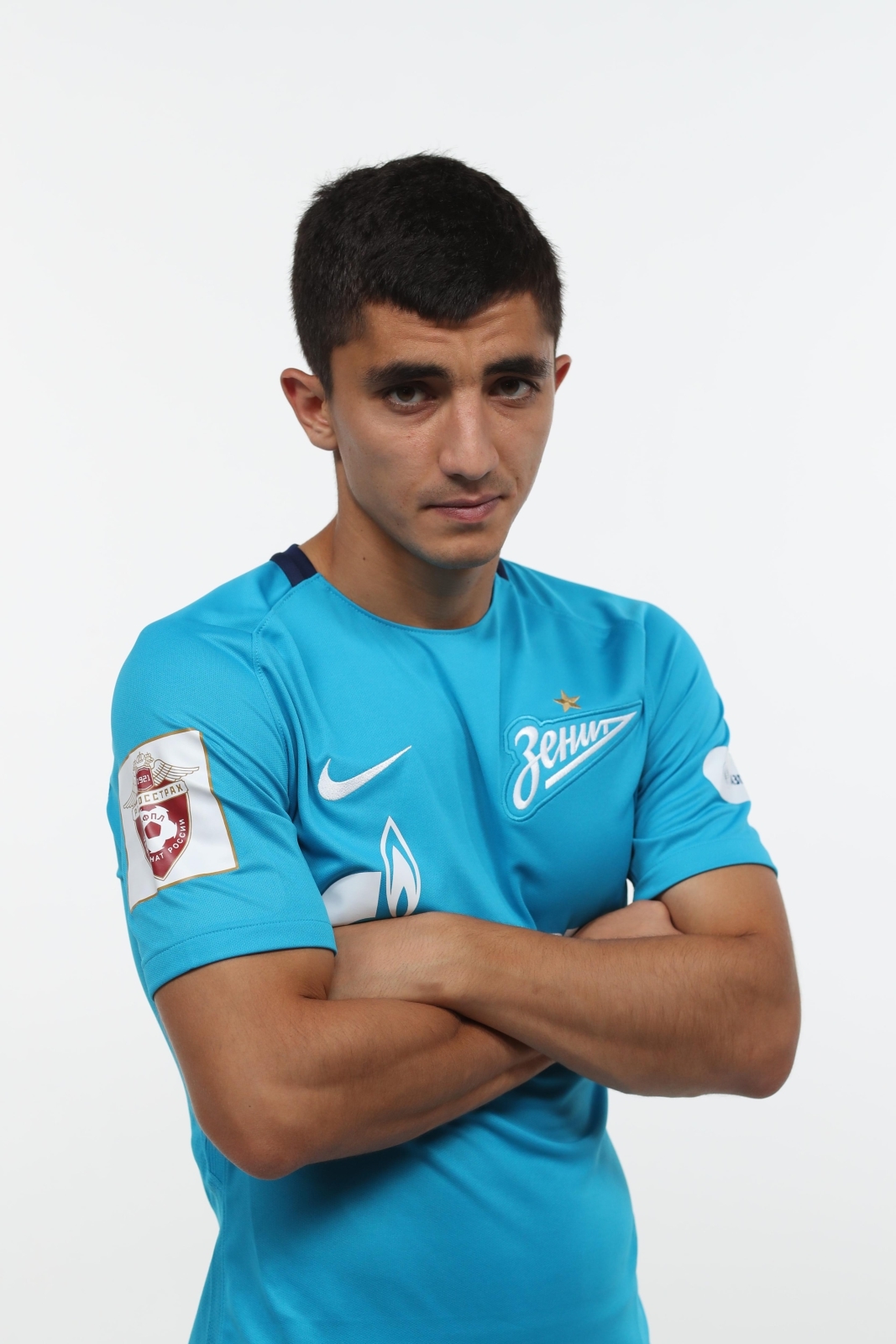 Фотосессия футболистов и тренеров основного состава ФК «Зенит» сезона 2017/2018