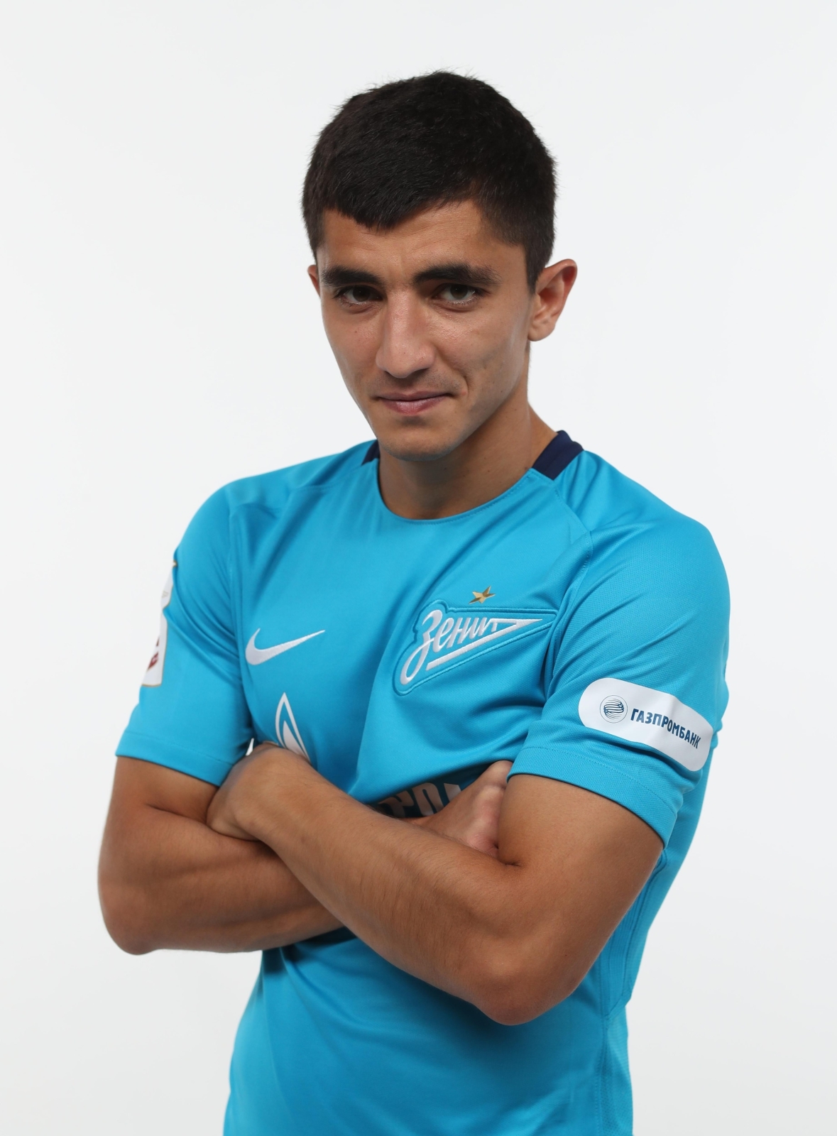 Фотосессия футболистов и тренеров основного состава ФК «Зенит» сезона 2017/2018