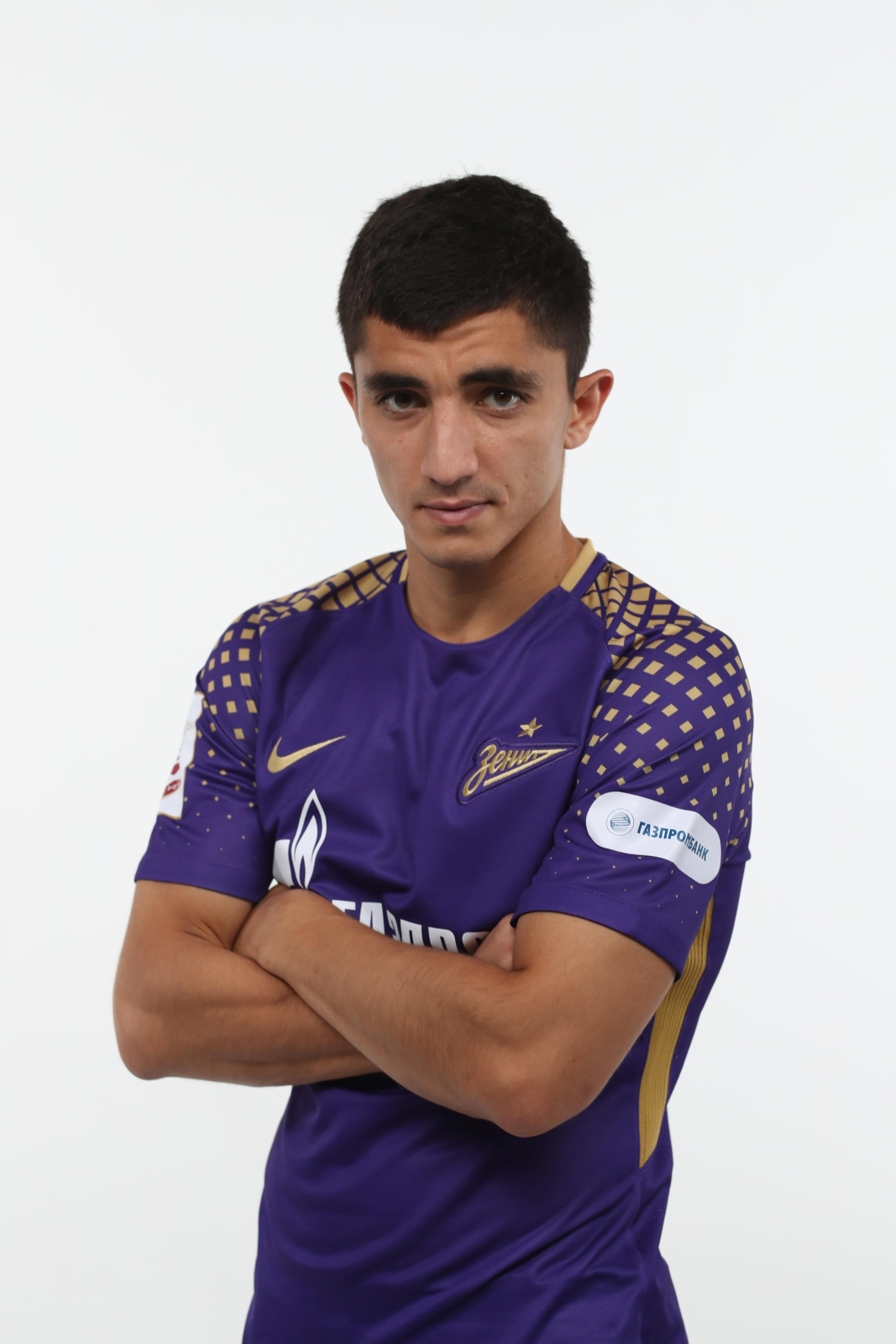 Фотосессия футболистов и тренеров основного состава ФК «Зенит» сезона 2017/2018