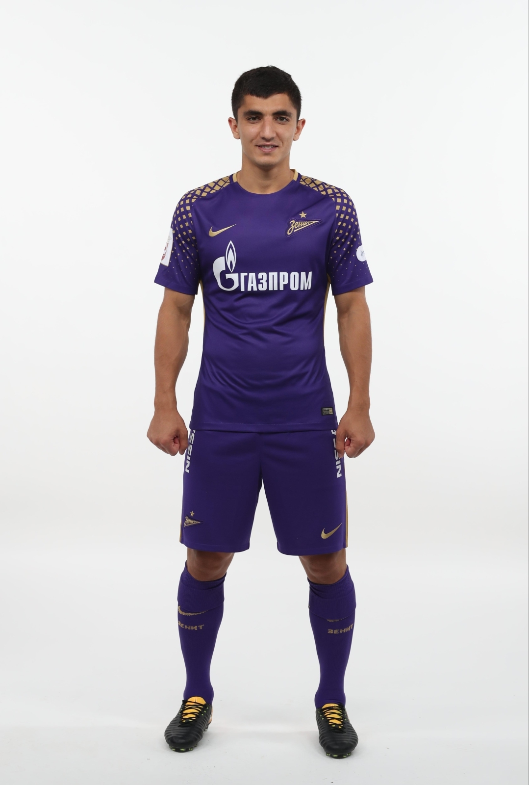 Фотосессия футболистов и тренеров основного состава ФК «Зенит» сезона 2017/2018