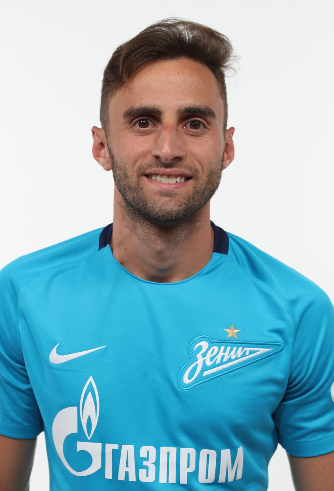 Фотосессия футболистов и тренеров основного состава ФК «Зенит» сезона 2017/2018