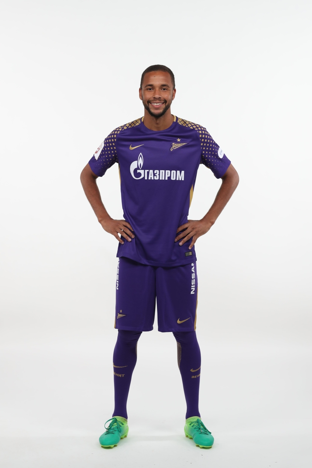 Фотосессия футболистов и тренеров основного состава ФК «Зенит» сезона 2017/2018