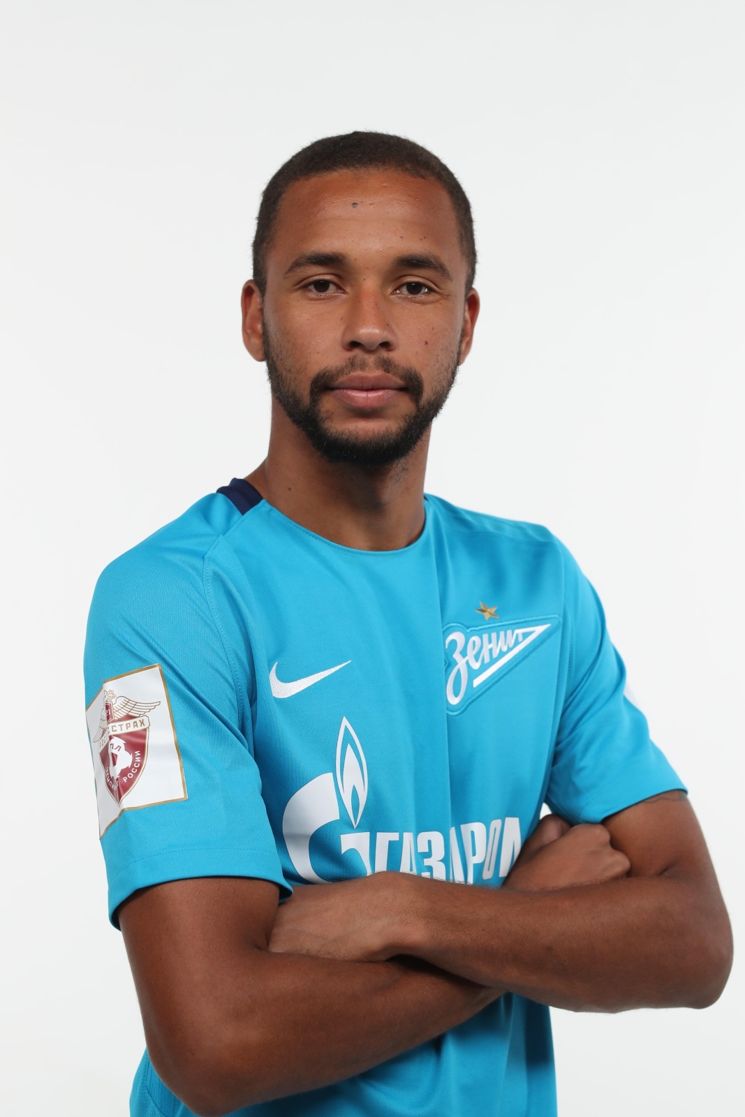 Фотосессия футболистов и тренеров основного состава ФК «Зенит» сезона 2017/2018