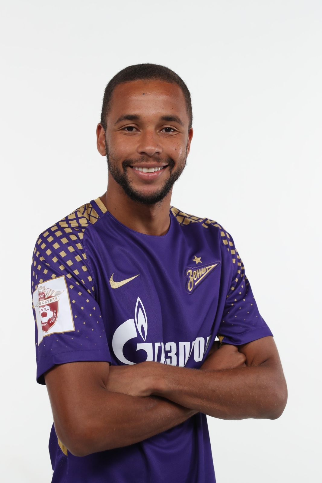 Фотосессия футболистов и тренеров основного состава ФК «Зенит» сезона 2017/2018