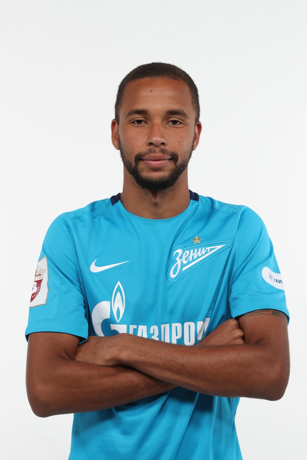 Фотосессия футболистов и тренеров основного состава ФК «Зенит» сезона 2017/2018