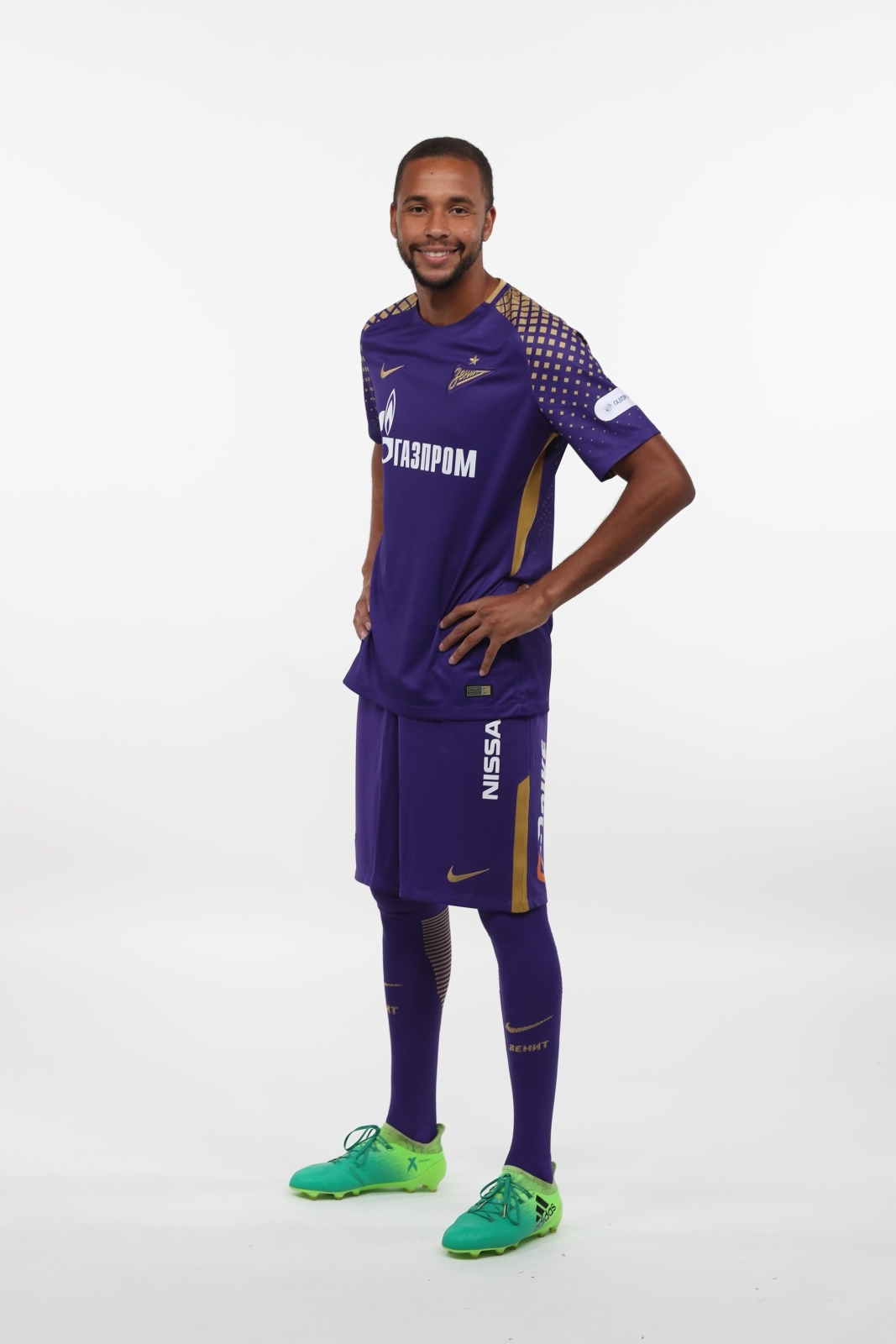 Фотосессия футболистов и тренеров основного состава ФК «Зенит» сезона 2017/2018