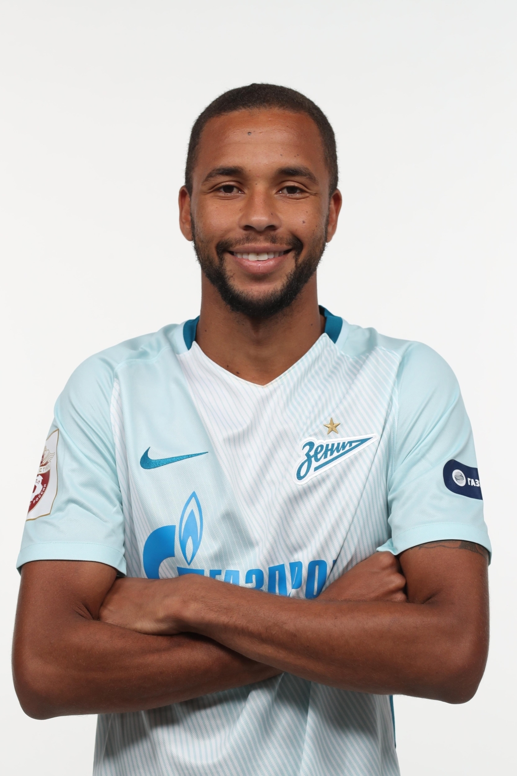 Фотосессия футболистов и тренеров основного состава ФК «Зенит» сезона 2017/2018