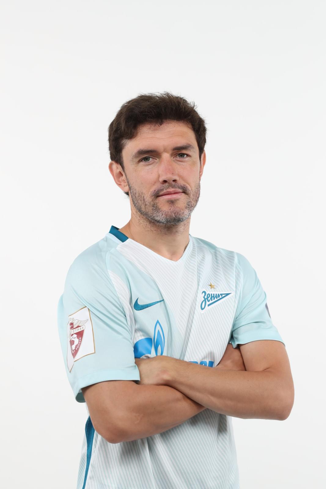 Фотосессия футболистов и тренеров основного состава ФК «Зенит» сезона 2017/2018