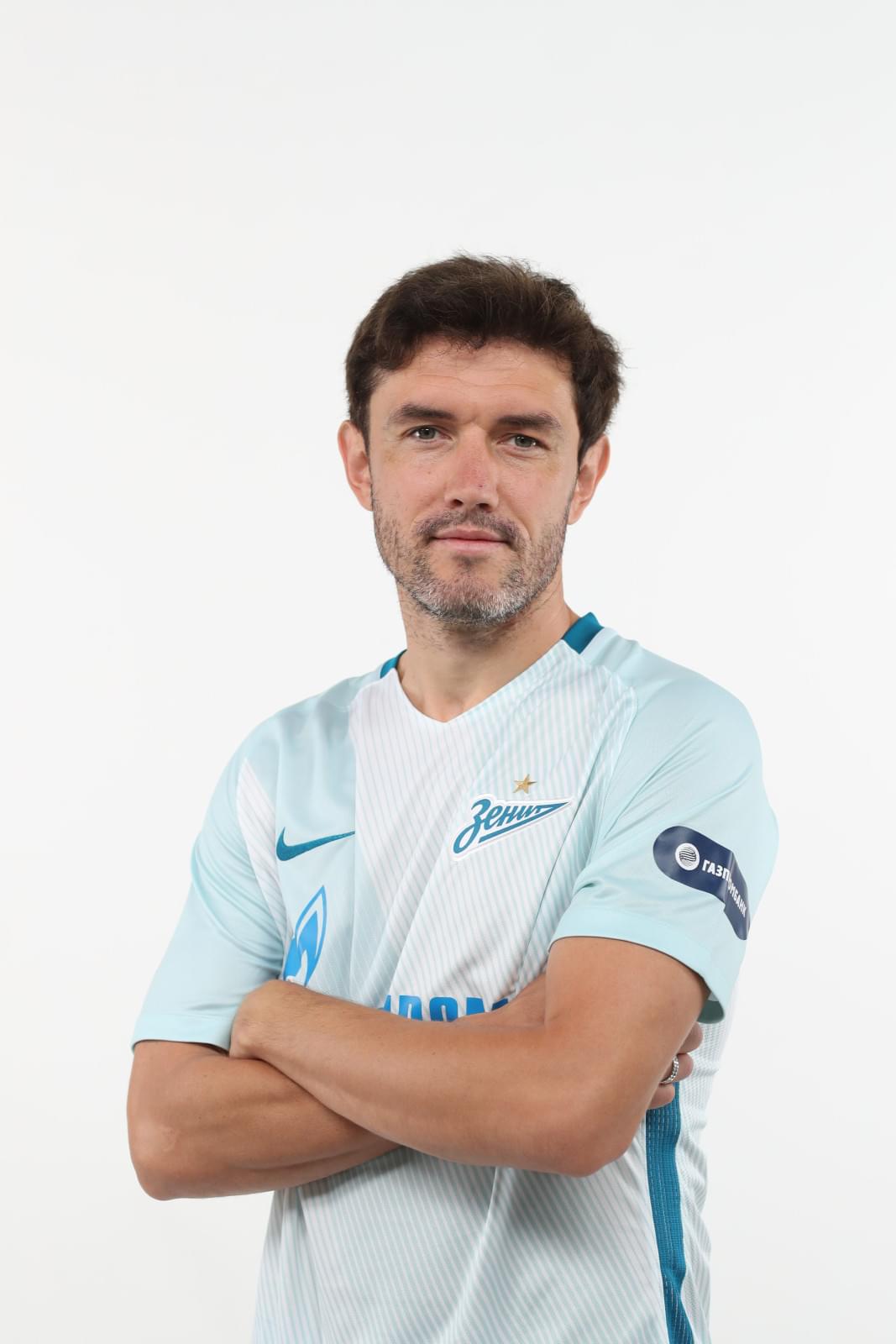 Фотосессия футболистов и тренеров основного состава ФК «Зенит» сезона 2017/2018