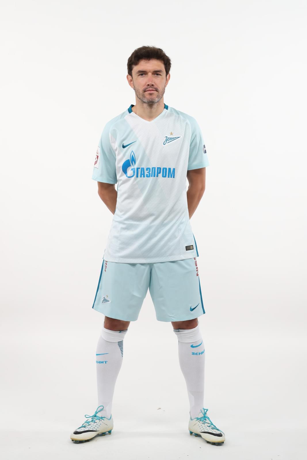 Фотосессия футболистов и тренеров основного состава ФК «Зенит» сезона 2017/2018