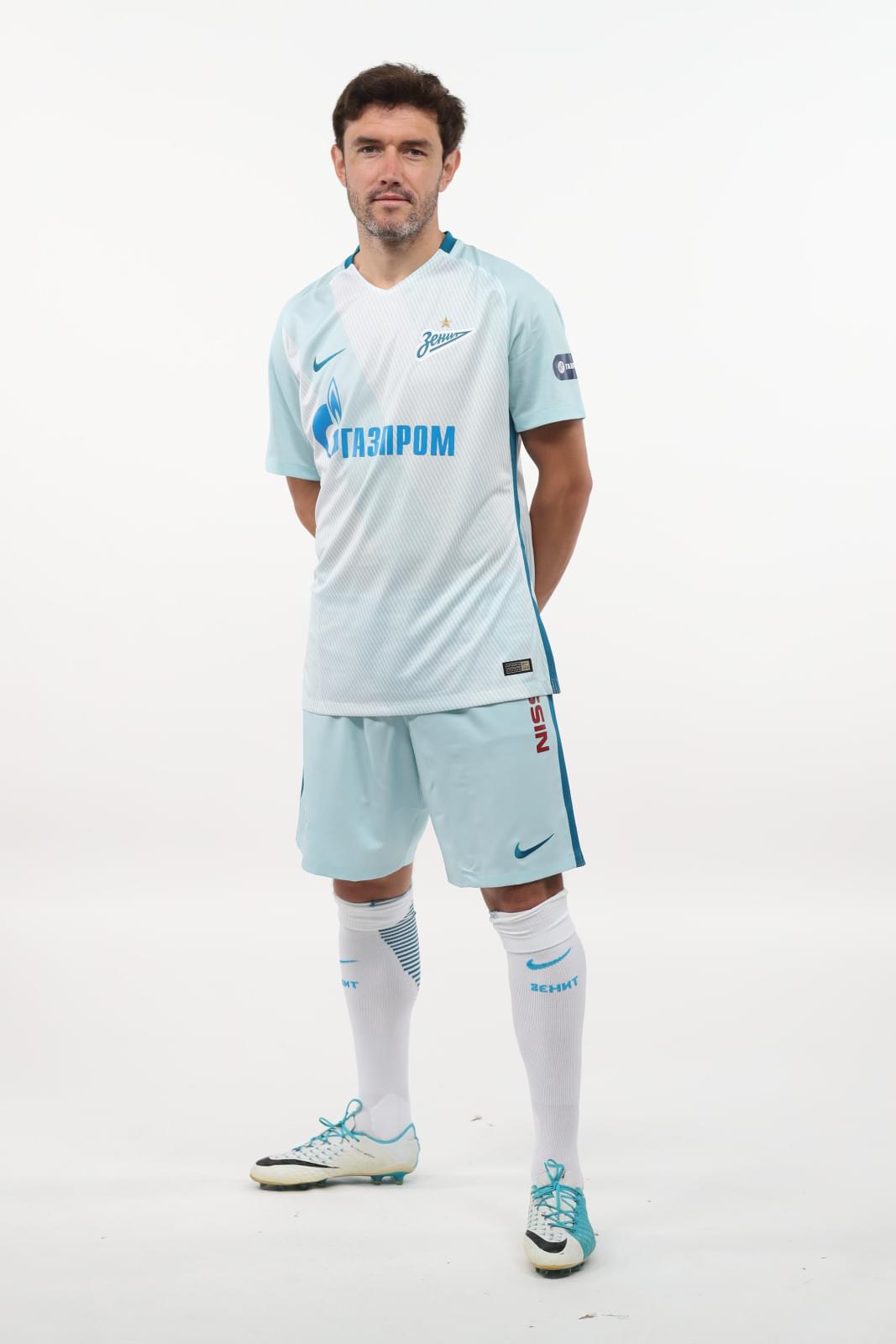 Фотосессия футболистов и тренеров основного состава ФК «Зенит» сезона 2017/2018