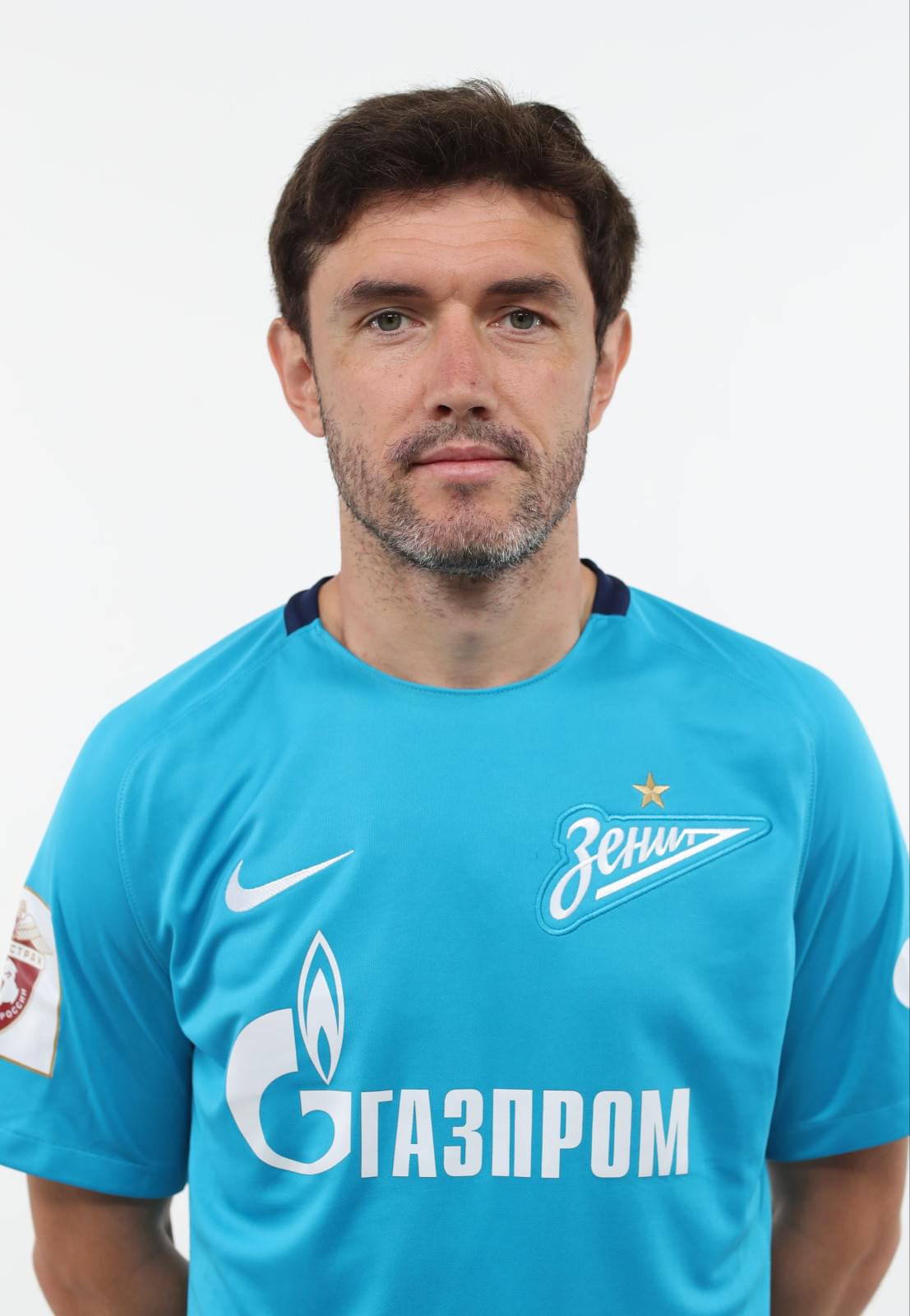 Фотосессия футболистов и тренеров основного состава ФК «Зенит» сезона 2017/2018