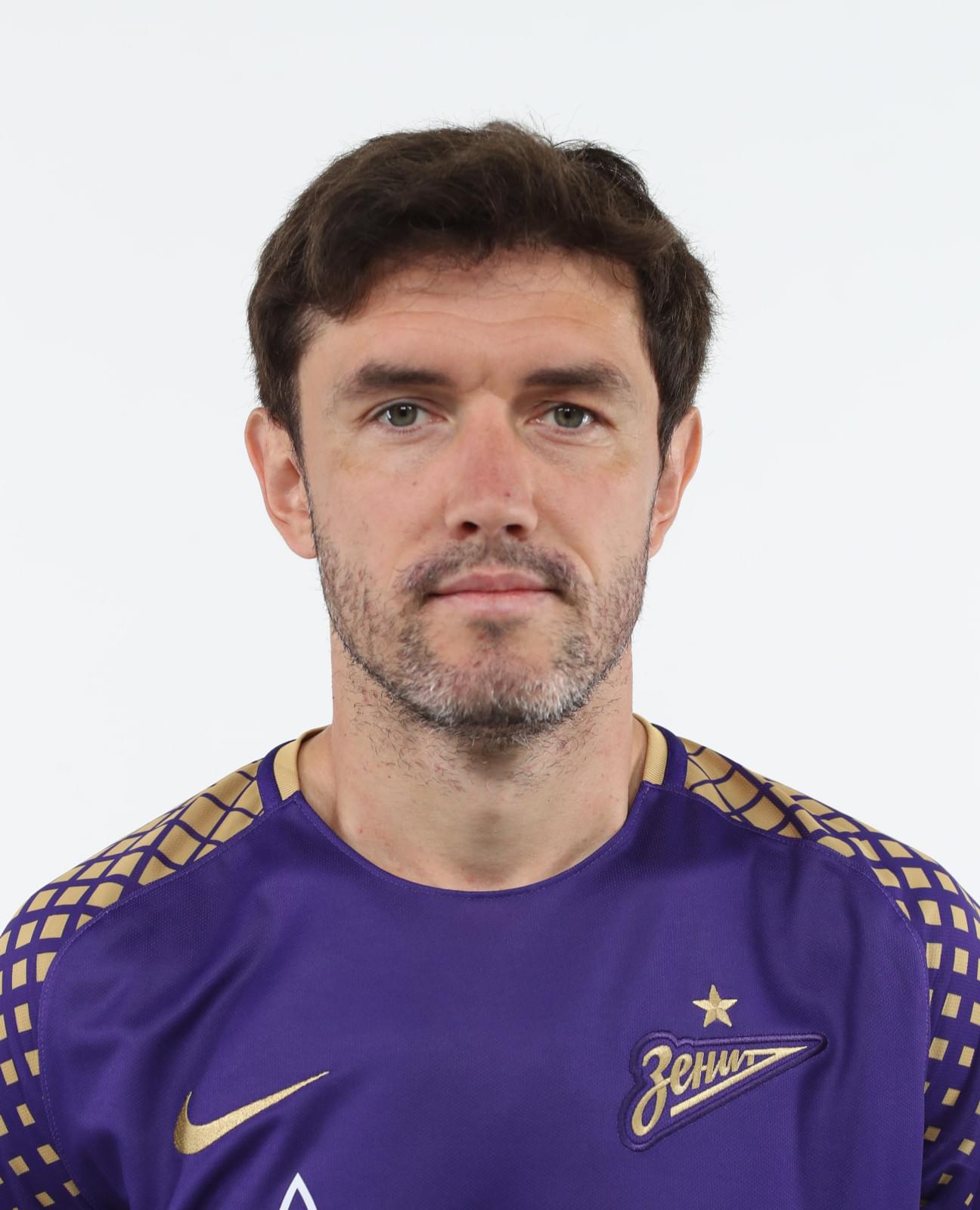 Фотосессия футболистов и тренеров основного состава ФК «Зенит» сезона 2017/2018