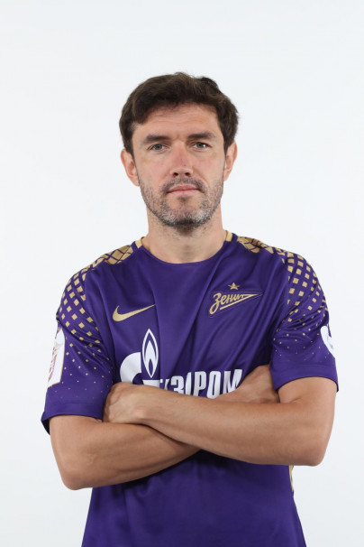 Фотосессия футболистов и тренеров основного состава ФК «Зенит» сезона 2017/2018