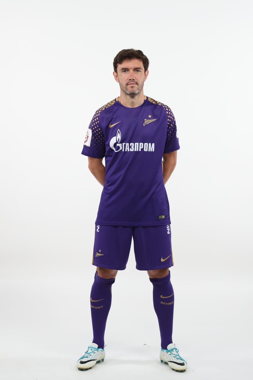 Фотосессия футболистов и тренеров основного состава ФК «Зенит» сезона 2017/2018