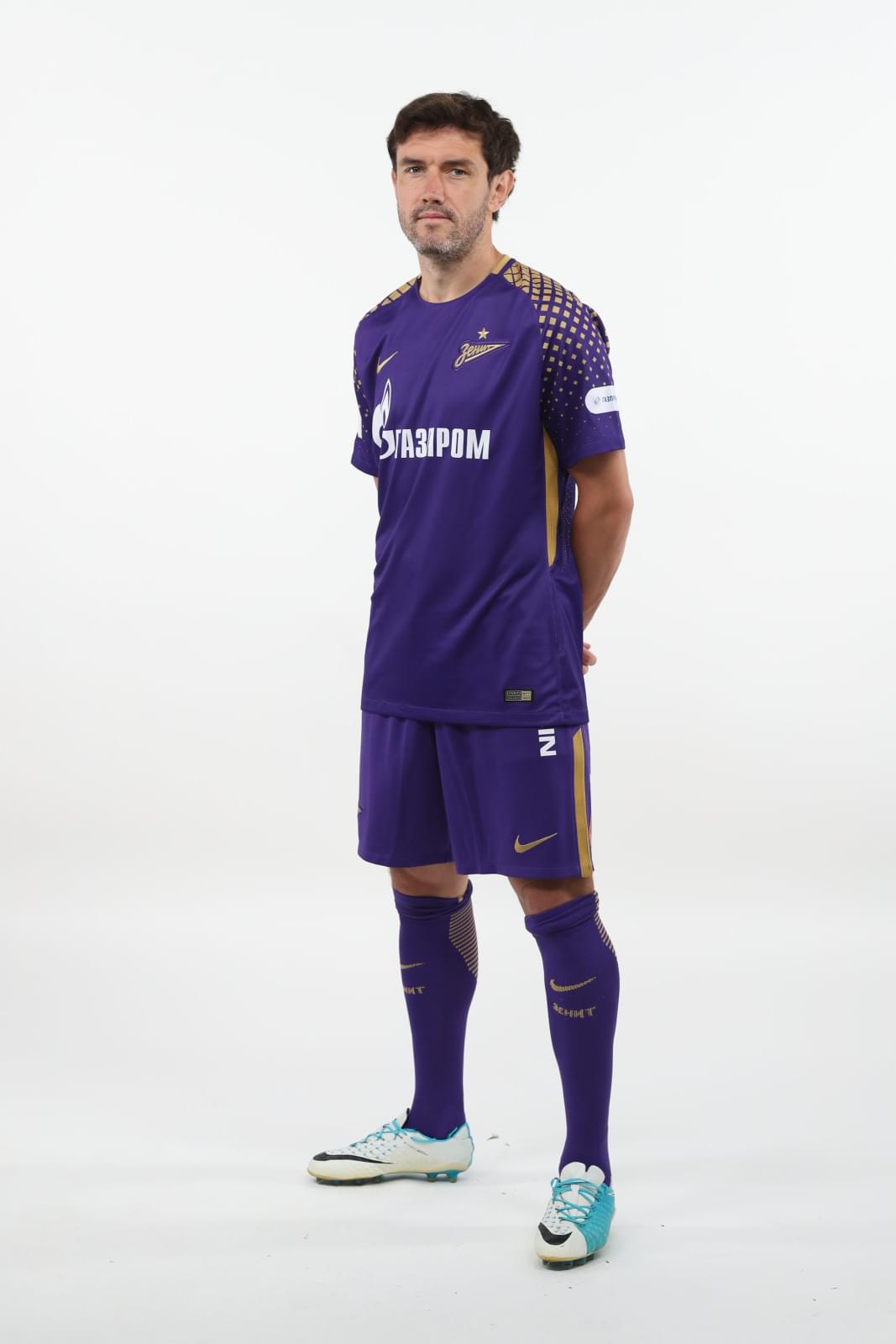 Фотосессия футболистов и тренеров основного состава ФК «Зенит» сезона 2017/2018