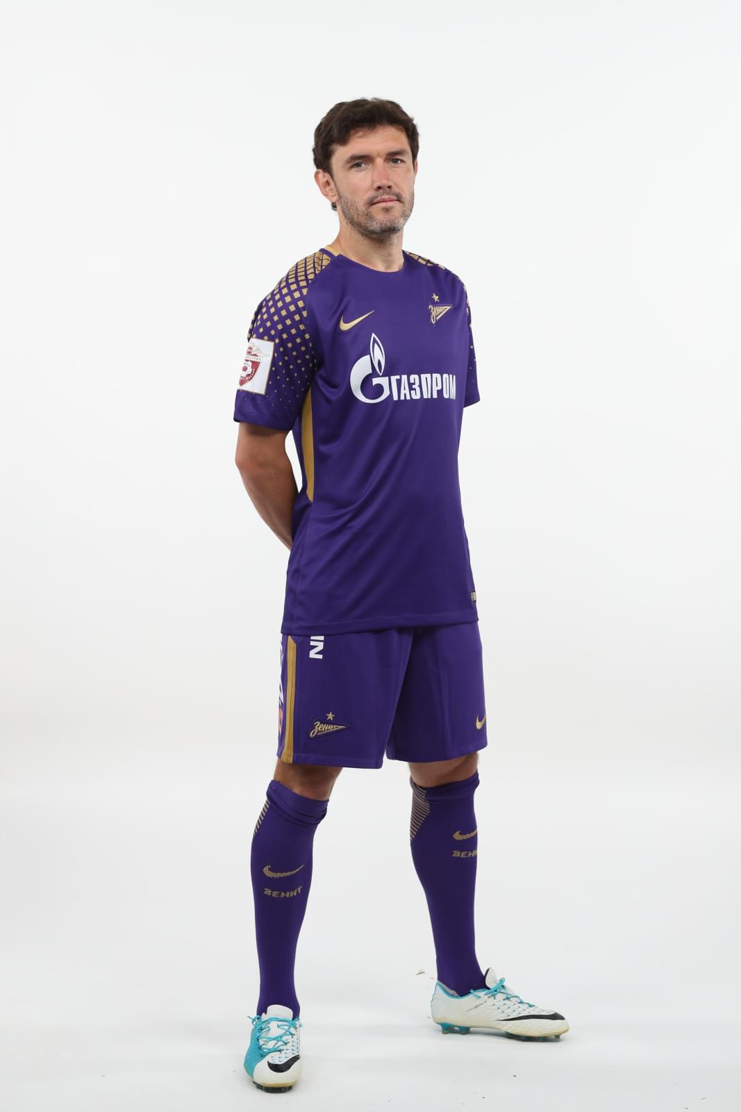 Фотосессия футболистов и тренеров основного состава ФК «Зенит» сезона 2017/2018