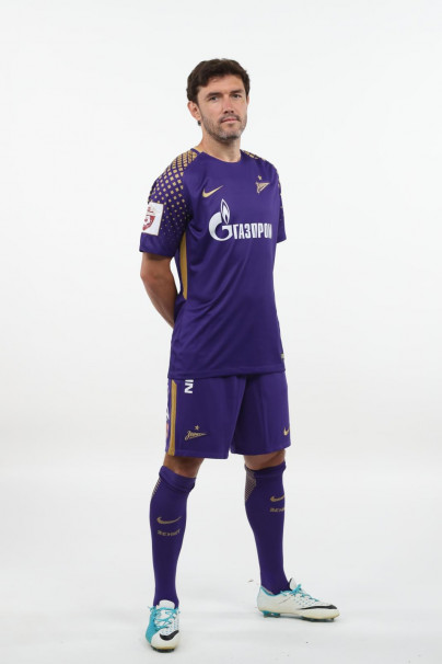 Фотосессия футболистов и тренеров основного состава ФК «Зенит» сезона 2017/2018