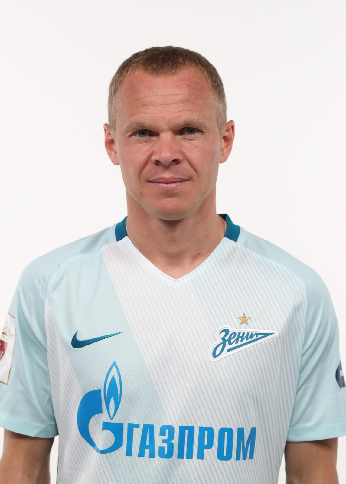 Фотосессия футболистов и тренеров основного состава ФК «Зенит» сезона 2017/2018