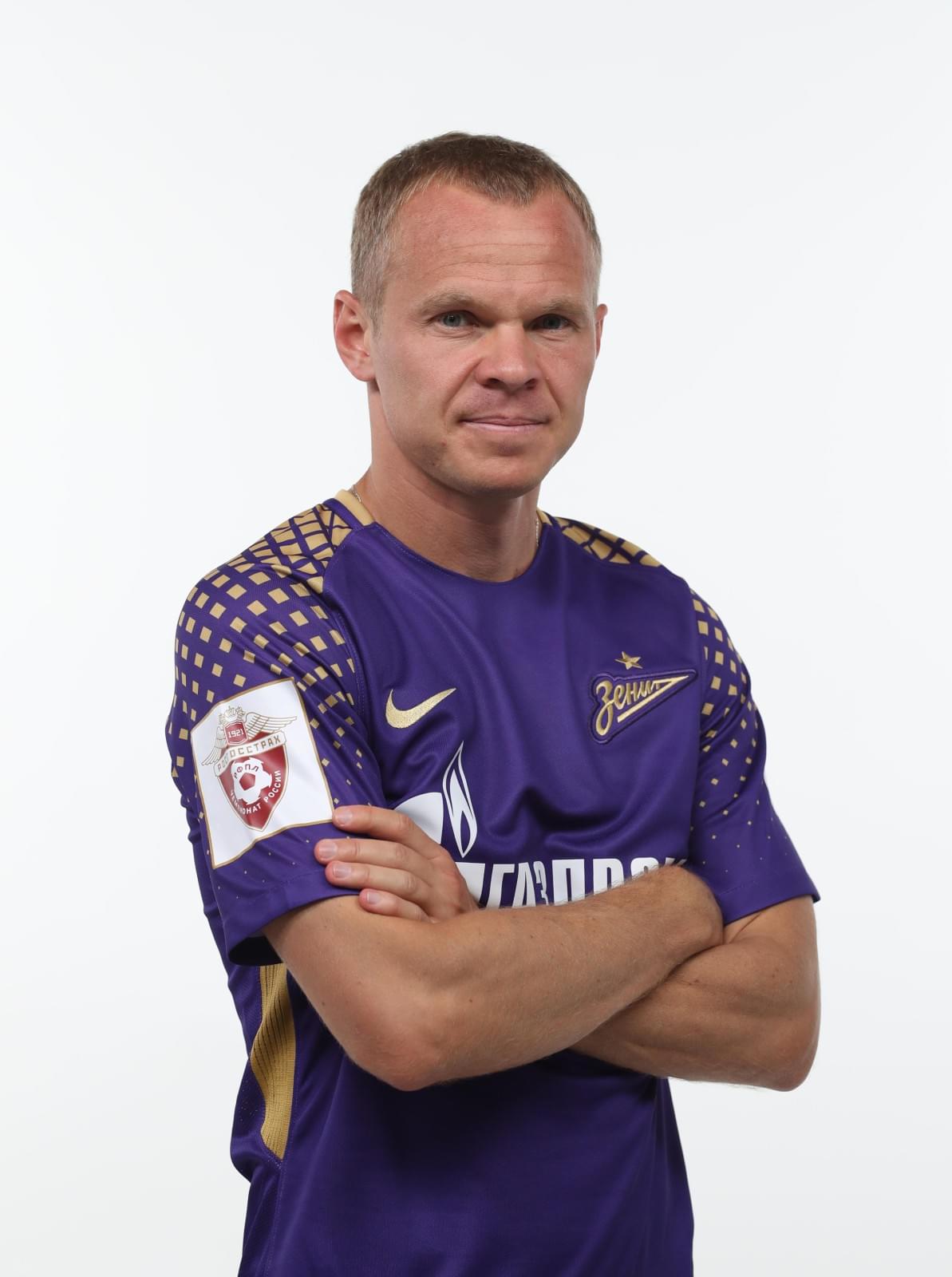 Фотосессия футболистов и тренеров основного состава ФК «Зенит» сезона 2017/2018