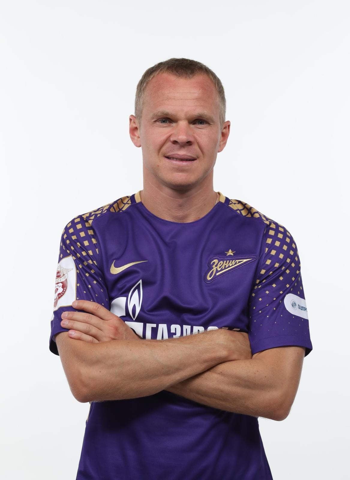 Фотосессия футболистов и тренеров основного состава ФК «Зенит» сезона 2017/2018