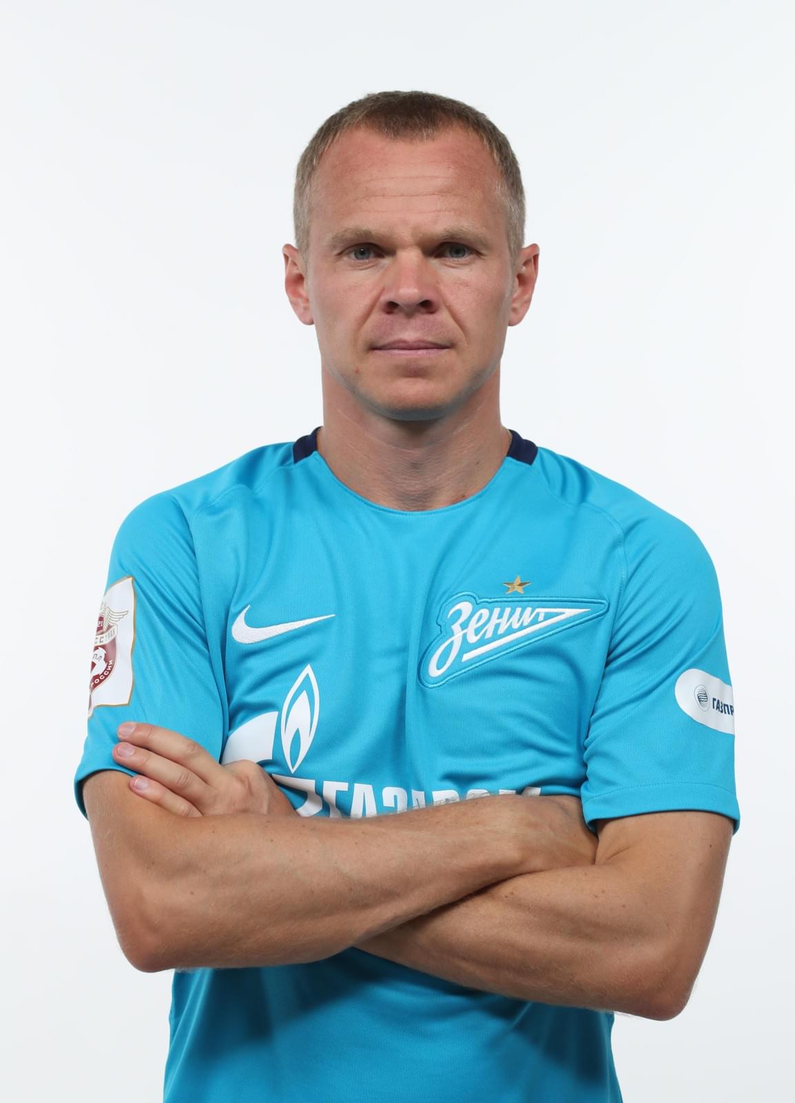 Фотосессия футболистов и тренеров основного состава ФК «Зенит» сезона 2017/2018