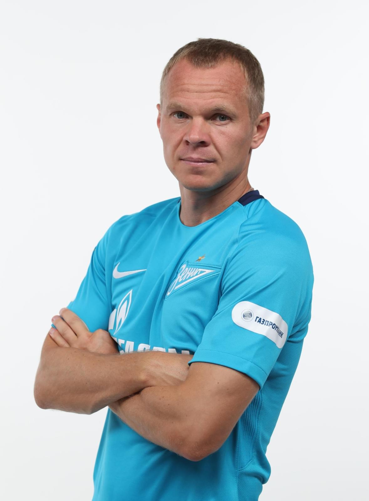 Фотосессия футболистов и тренеров основного состава ФК «Зенит» сезона 2017/2018