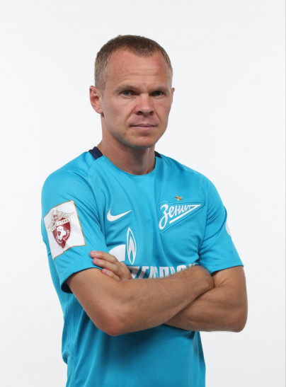 Фотосессия футболистов и тренеров основного состава ФК «Зенит» сезона 2017/2018