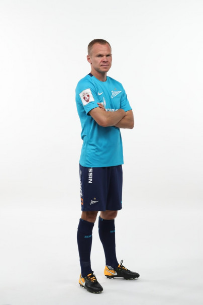 Фотосессия футболистов и тренеров основного состава ФК «Зенит» сезона 2017/2018