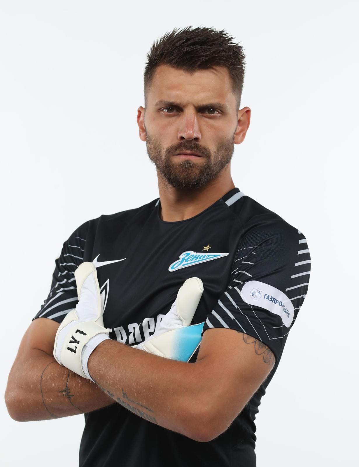 Фотосессия футболистов и тренеров основного состава ФК «Зенит» сезона 2017/2018