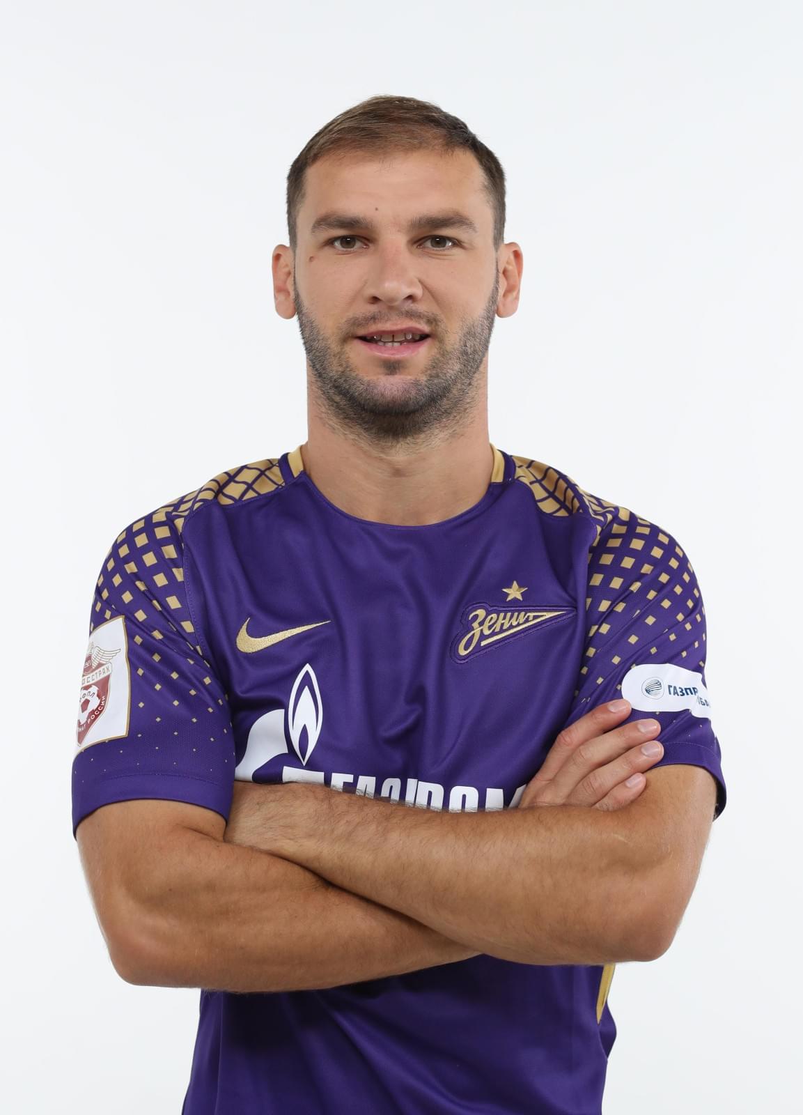 Фотосессия футболистов и тренеров основного состава ФК «Зенит» сезона 2017/2018