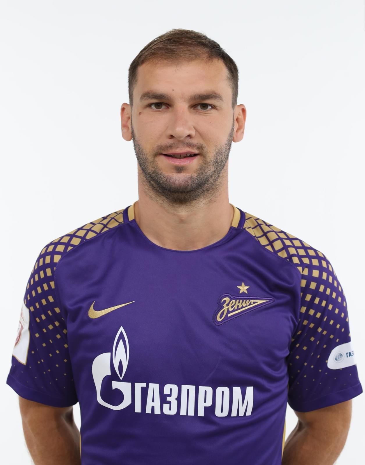 Фотосессия футболистов и тренеров основного состава ФК «Зенит» сезона 2017/2018