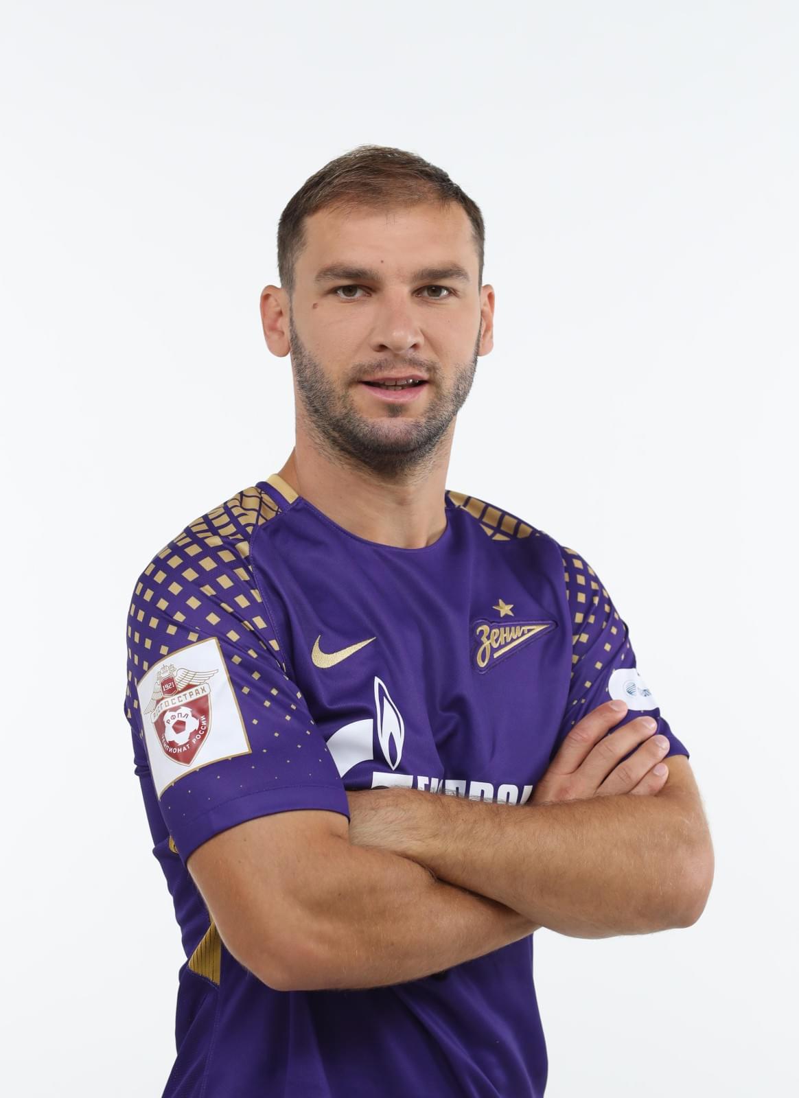 Фотосессия футболистов и тренеров основного состава ФК «Зенит» сезона 2017/2018